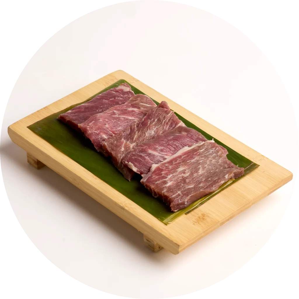 HIGH LOIN STRIPS OF BEEF