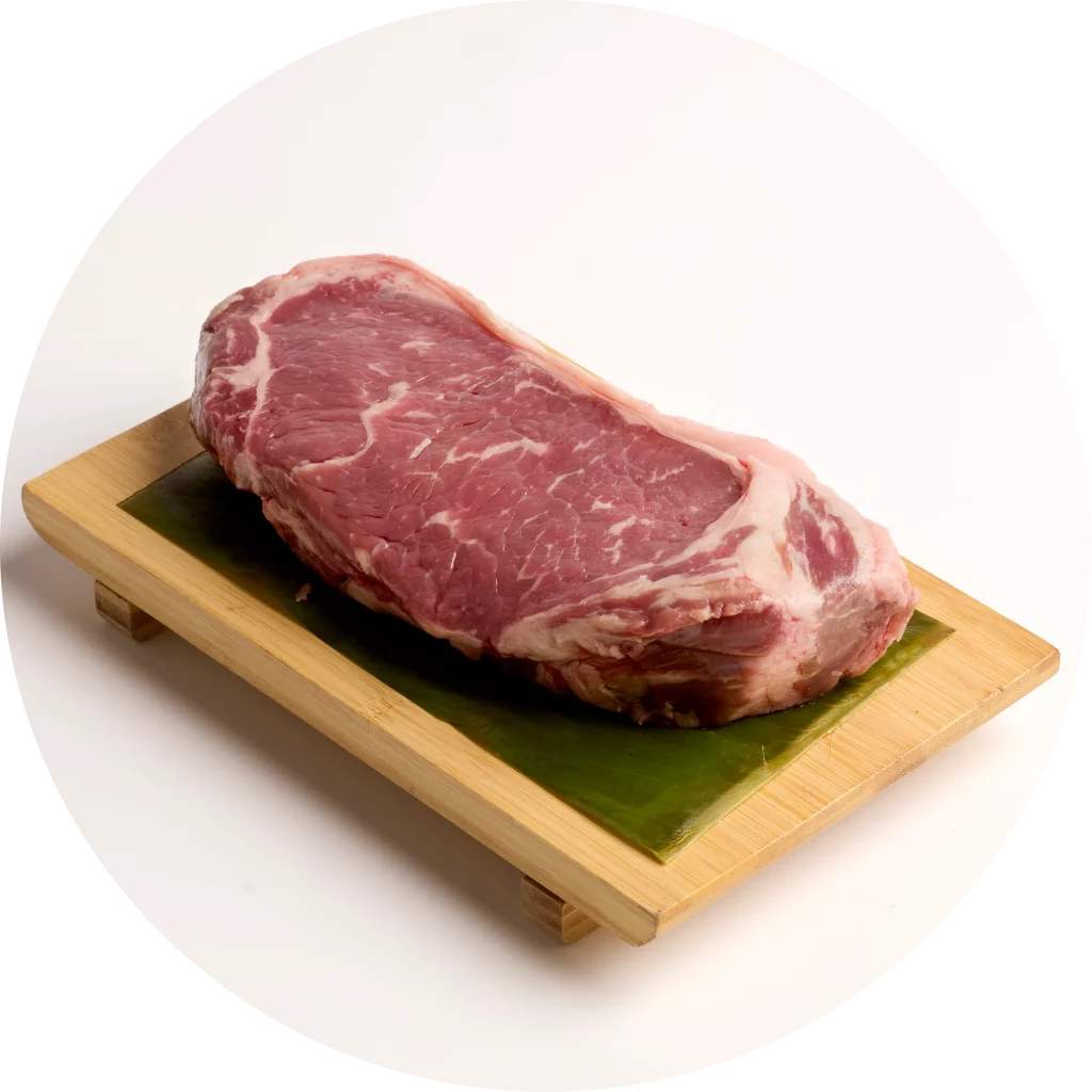 LOW LOIN STRIPS OF BEEF