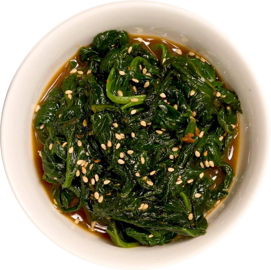 SPINACH WITH SESAME